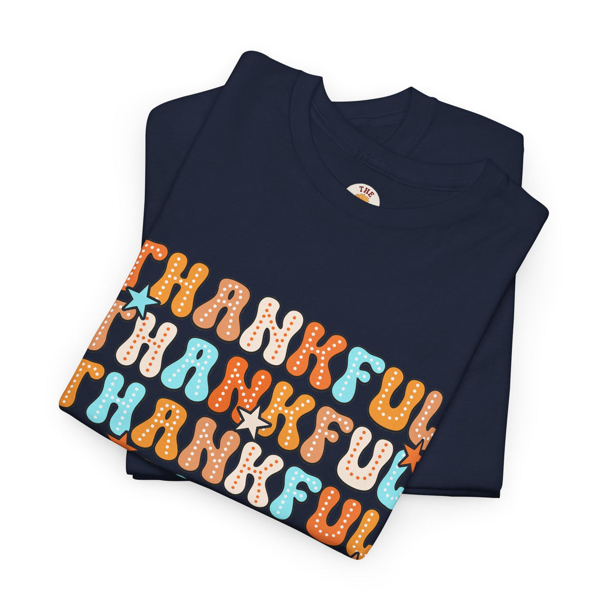 Thankful Retro Stack T-Shirt