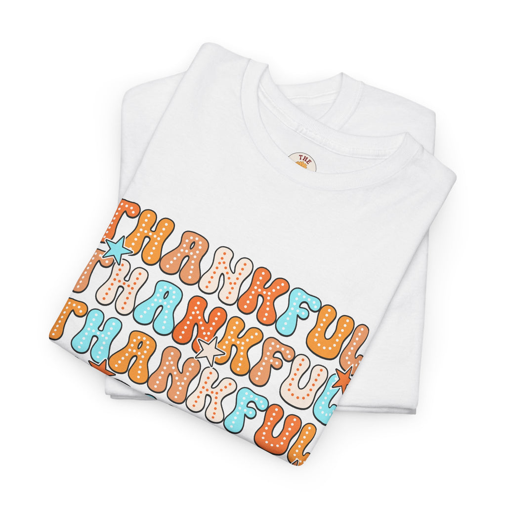 Thankful Retro Stack T-Shirt