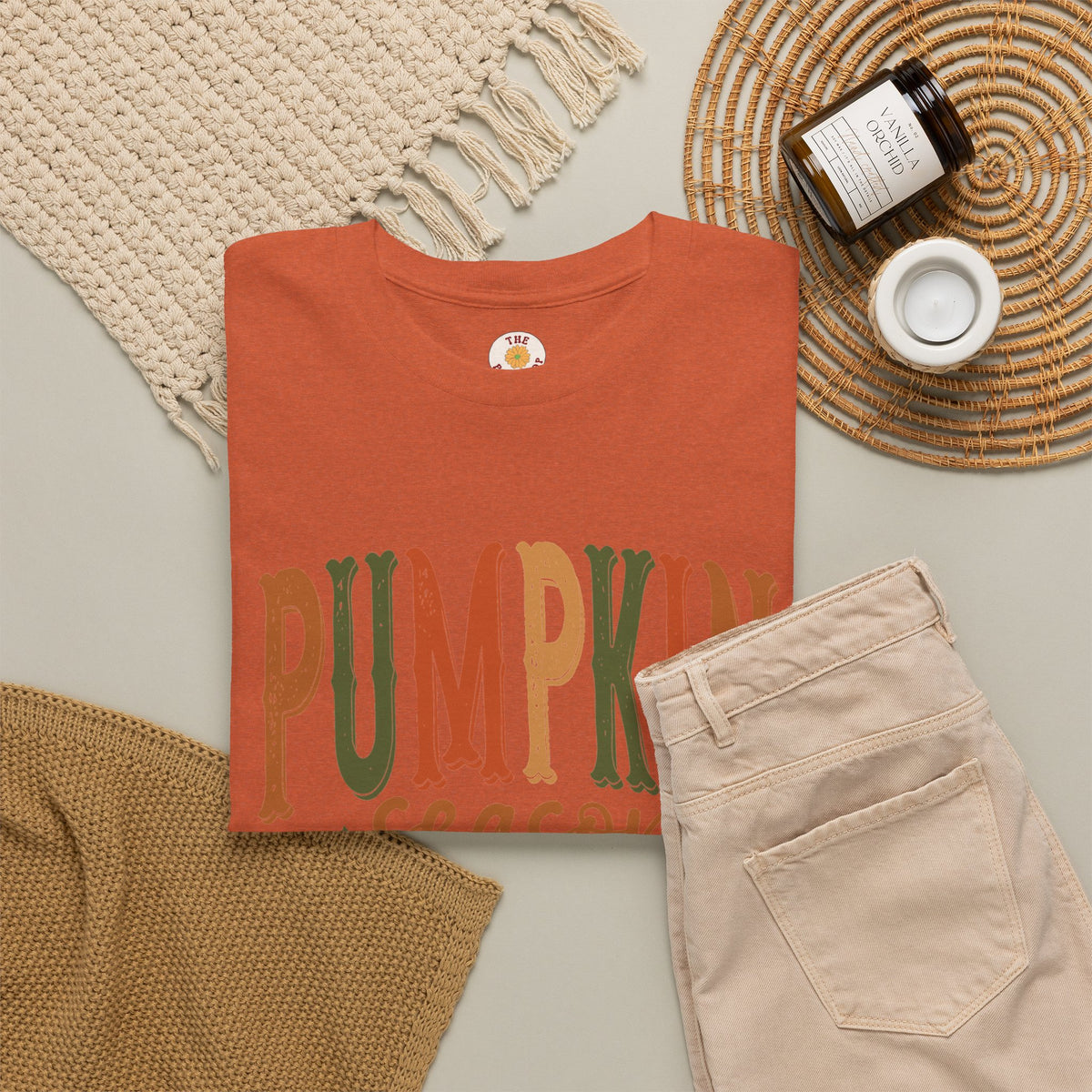 Pumpkin Season Tee — Autumn Fall Graphic T-Shirt