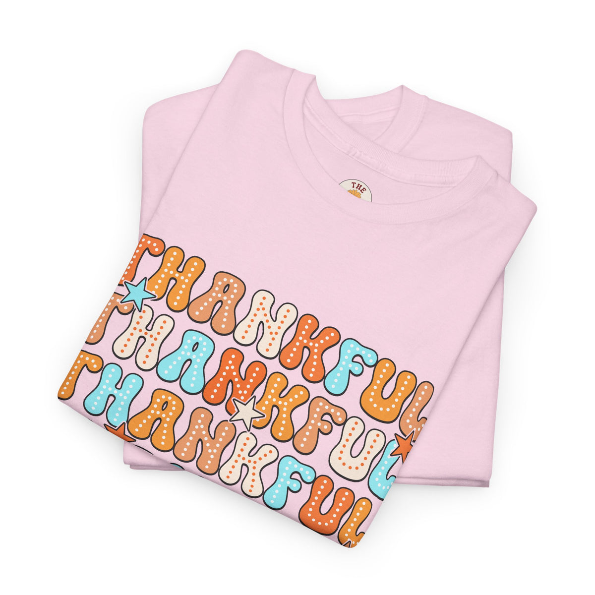 Thankful Retro Stack T-Shirt