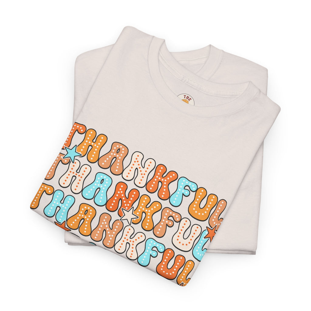 Thankful Retro Stack T-Shirt