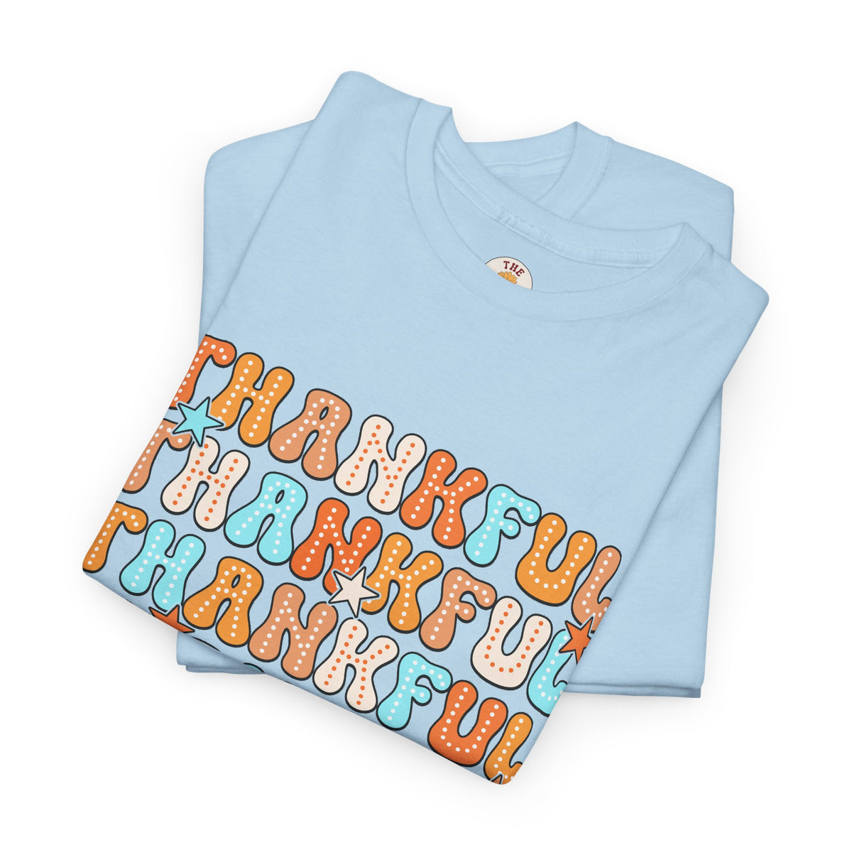 Thankful Retro Stack T-Shirt