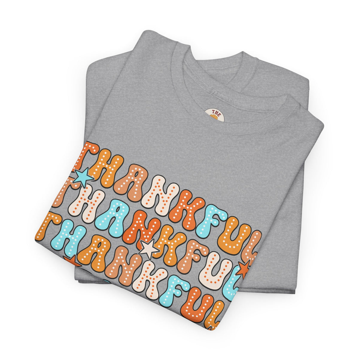 Thankful Retro Stack T-Shirt