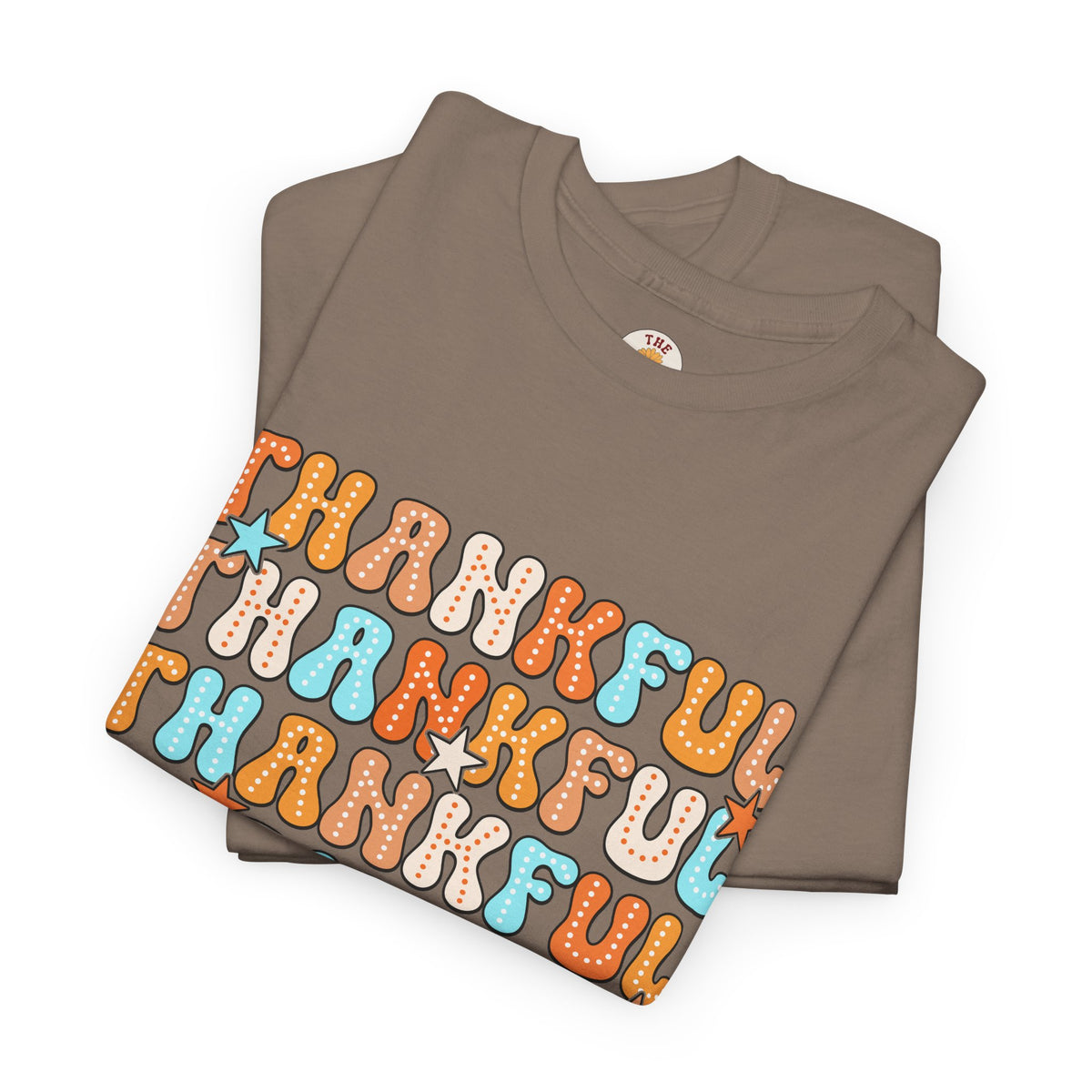 Thankful Retro Stack T-Shirt