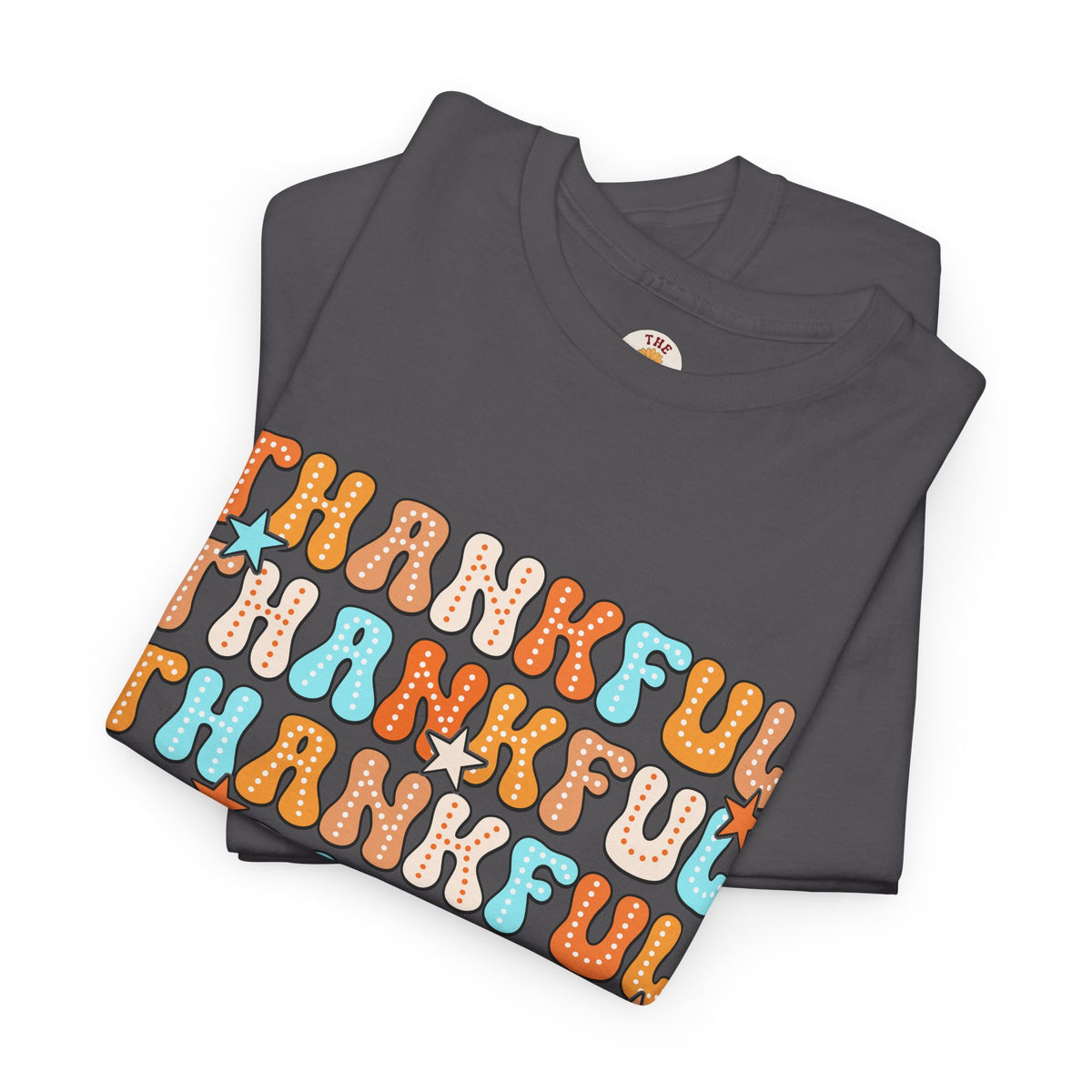 Thankful Retro Stack T-Shirt
