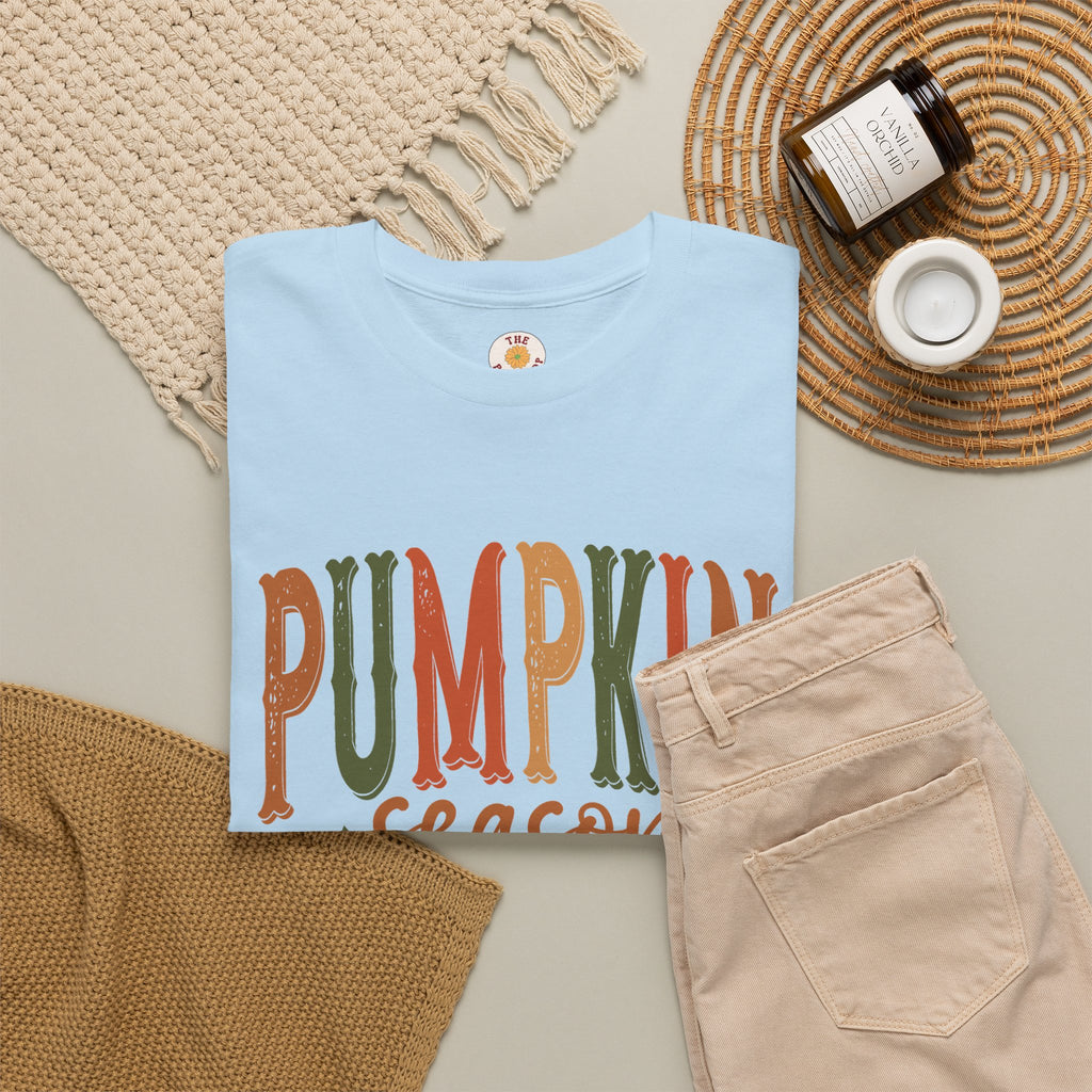 Pumpkin Season Tee — Autumn Fall Graphic T-Shirt