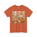 Pumpkin Patch Plank Graphic Tee — Vintage Floral Fall Shirt