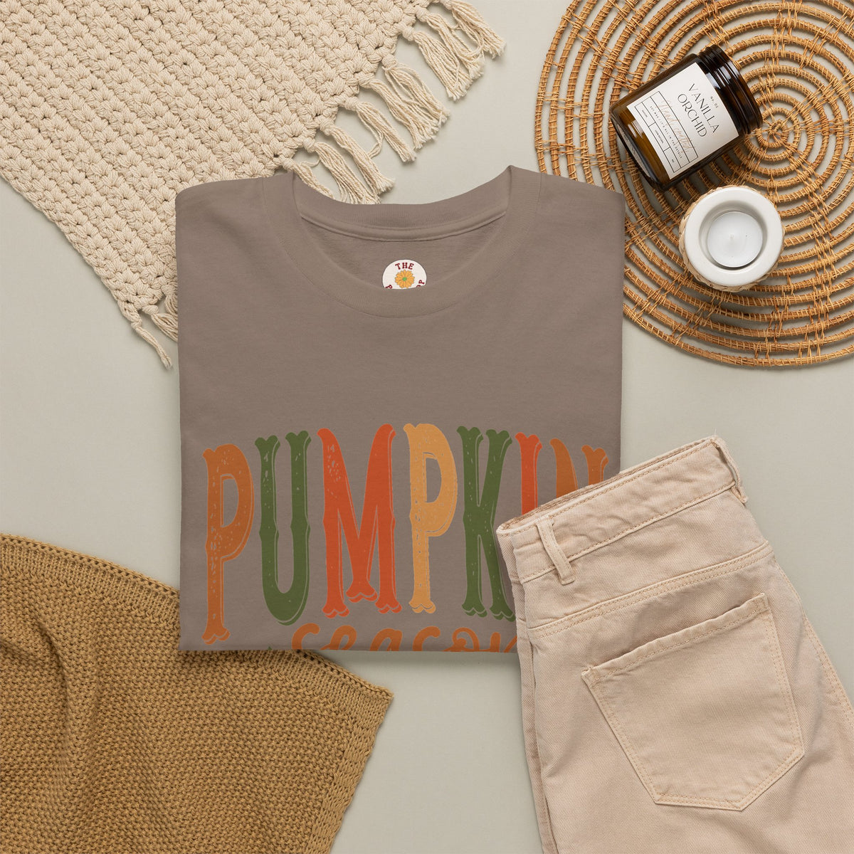 Pumpkin Season Tee — Autumn Fall Graphic T-Shirt