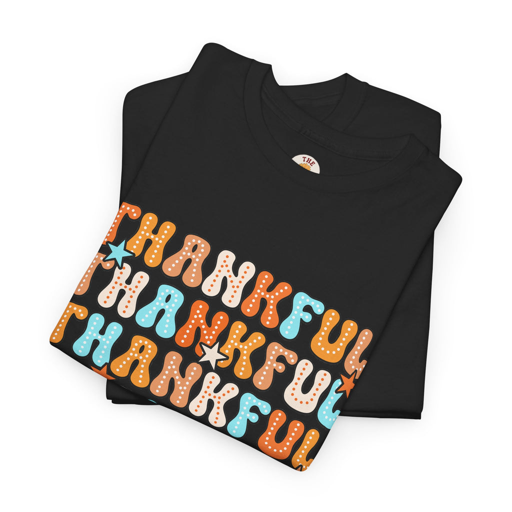 Thankful Retro Stack T-Shirt
