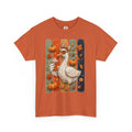 Autumn Goose Tee — Cute Fall Pumpkin & Leaves Thanksgiving Shirt