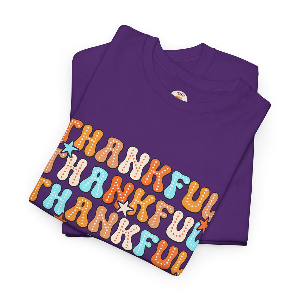 Thankful Retro Stack T-Shirt