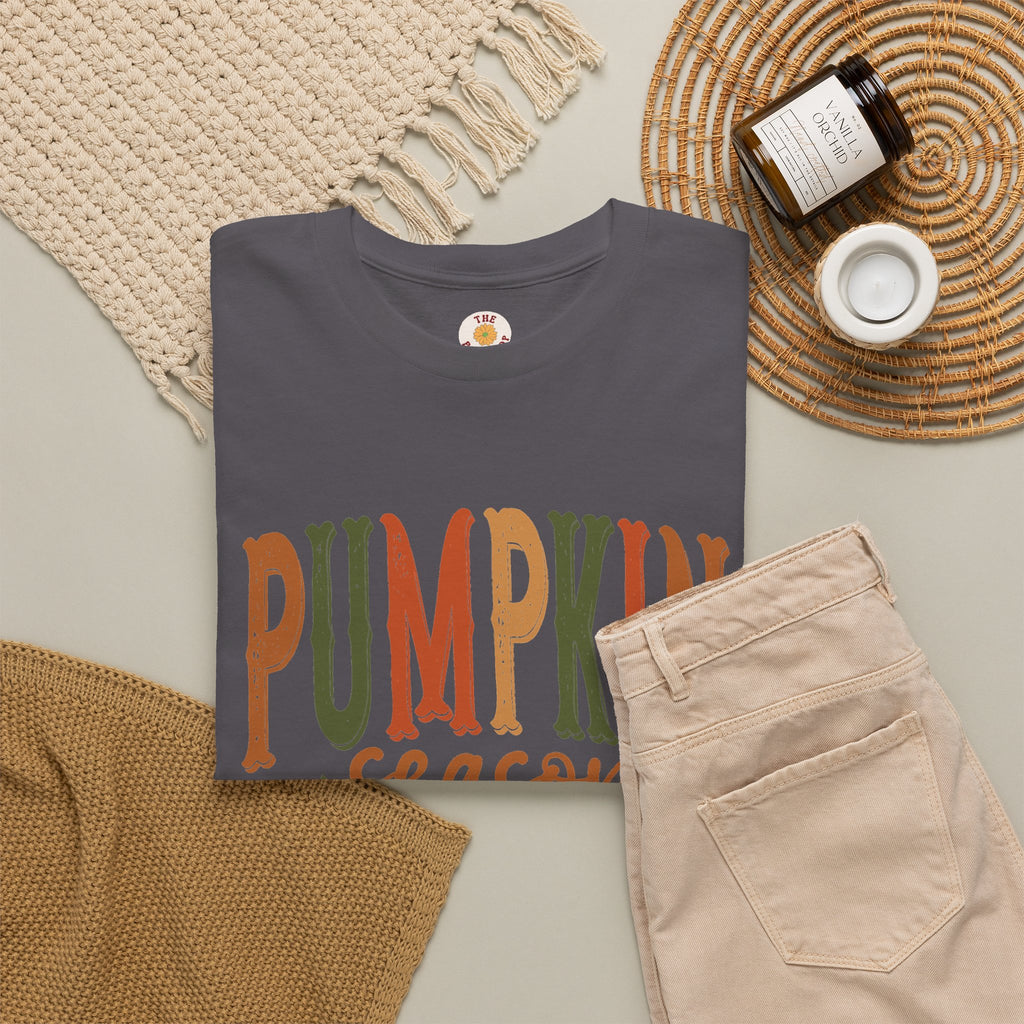 Pumpkin Season Tee — Autumn Fall Graphic T-Shirt