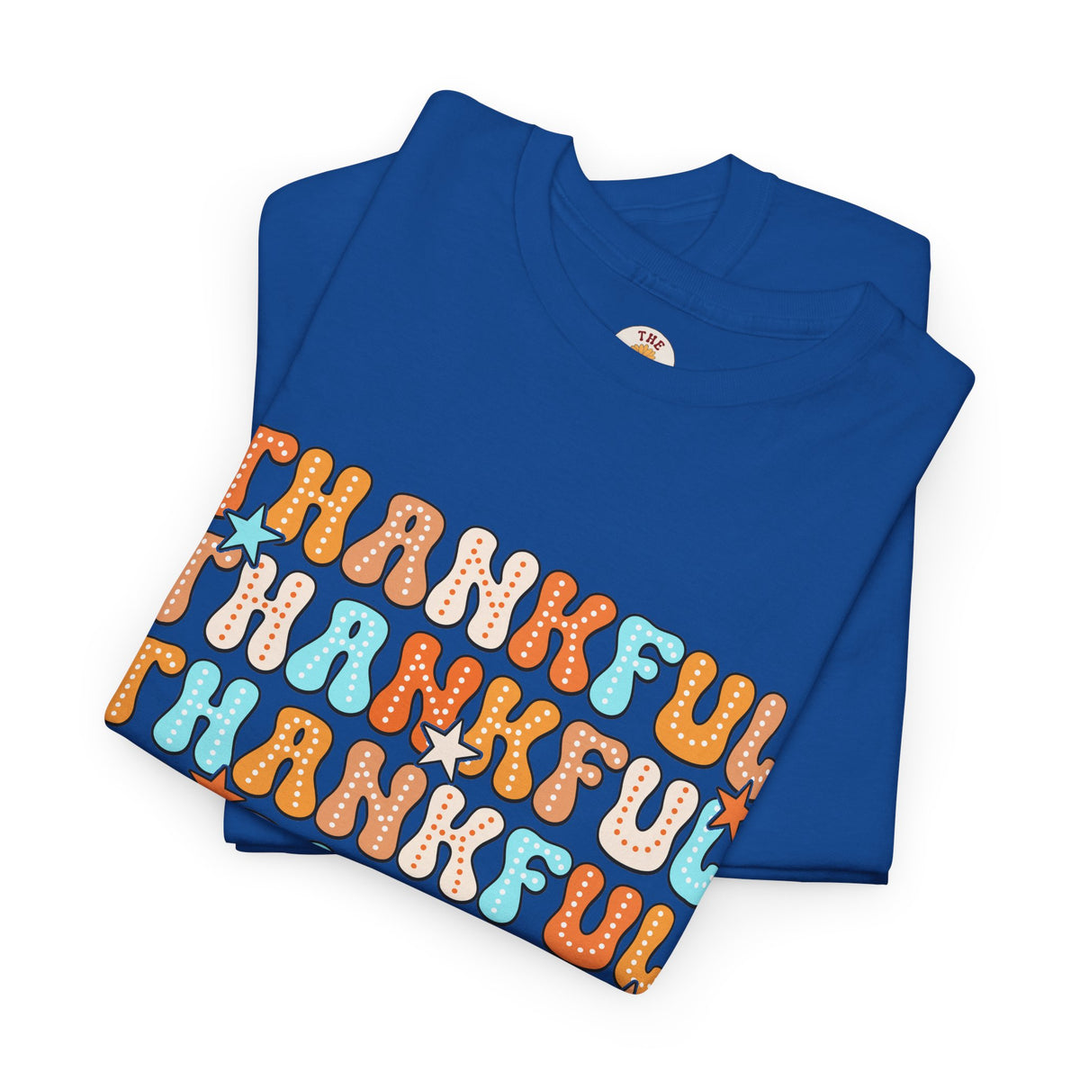 Thankful Retro Stack T-Shirt