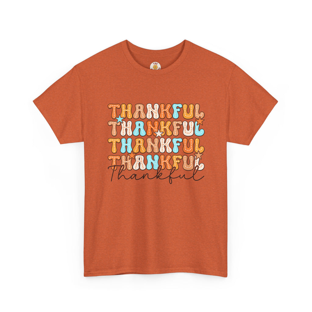 Thankful Retro Stack T-Shirt