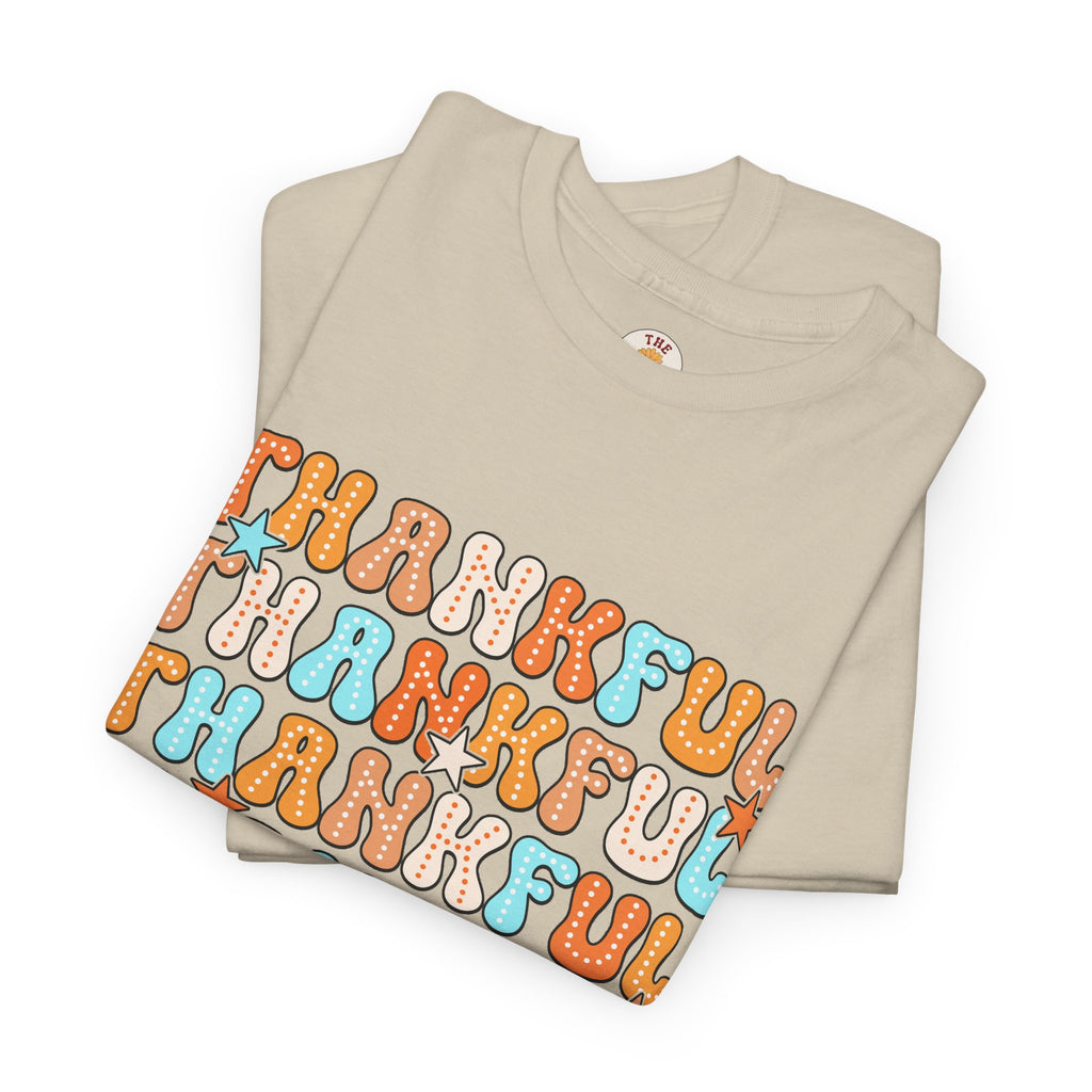 Thankful Retro Stack T-Shirt