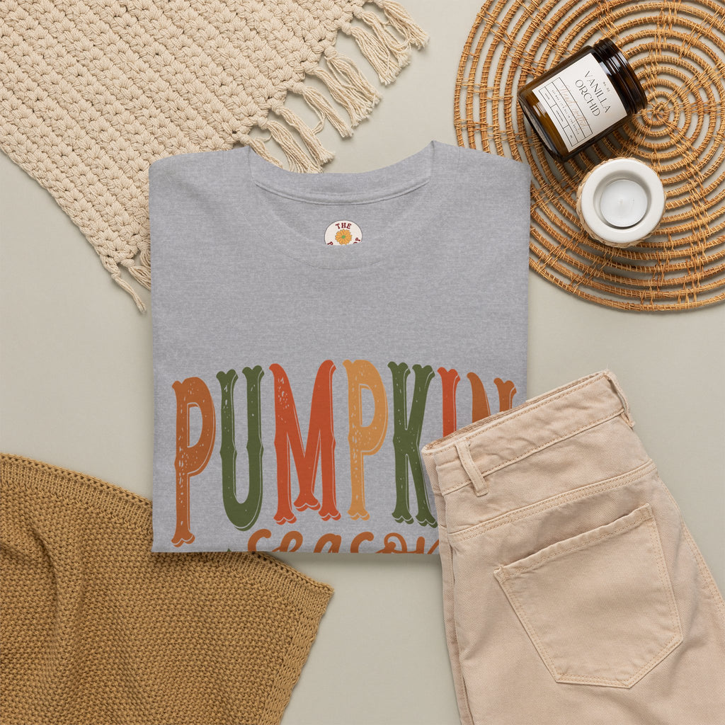 Pumpkin Season Tee — Autumn Fall Graphic T-Shirt