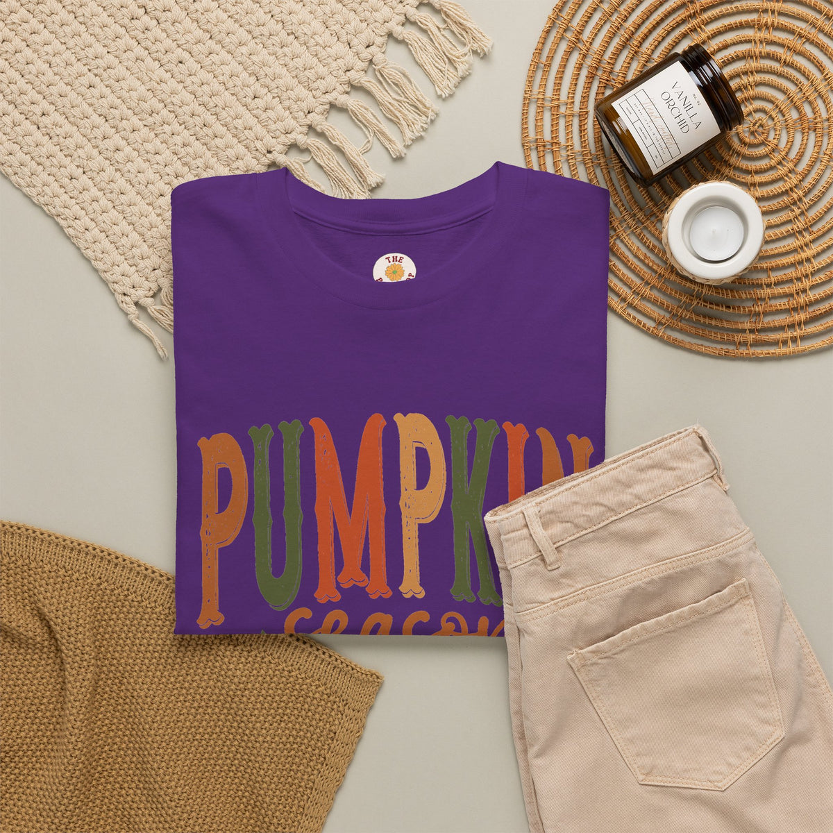 Pumpkin Season Tee — Autumn Fall Graphic T-Shirt