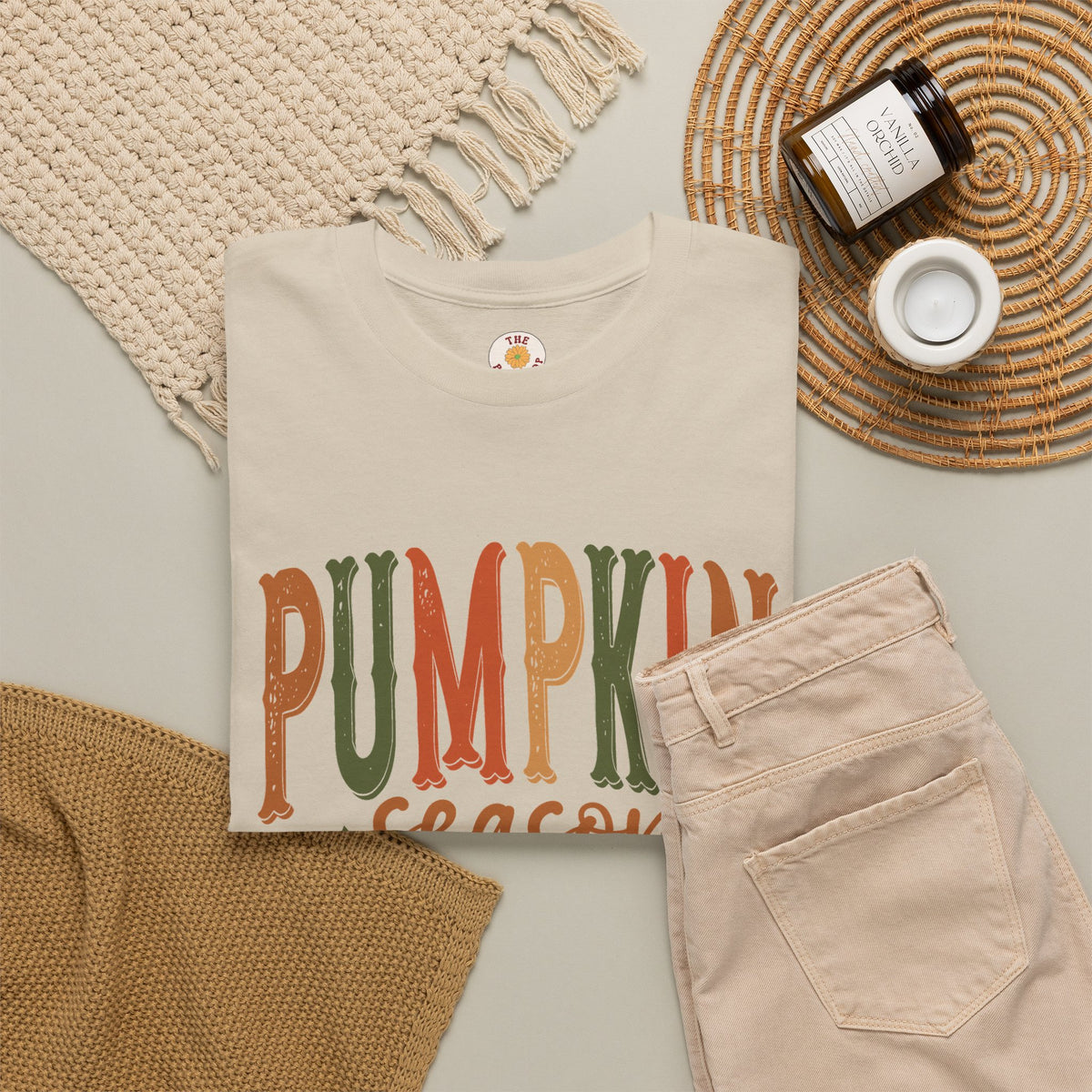 Pumpkin Season Tee — Autumn Fall Graphic T-Shirt