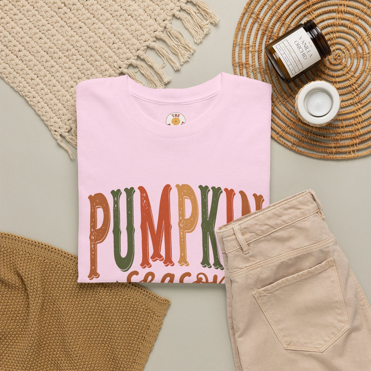 Pumpkin Season Tee — Autumn Fall Graphic T-Shirt